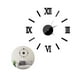 thumbnail image 3 of Reloj Sin Marco Estilo Europeo Del Norte Números Romanos Acrílico Reloj De Pared Pegatina Montado En La Pared Reloj De Moda Decoración Para El Hogar Noticed HA017085-00, 3 of 5