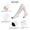 thumbnail image 5 of Lsque Cow 1 Pattern Sport Compression Socks for Men & Women 15-20 mmHg Knee High Nurse Pregnant Running Medical and Travel Athletic, 5 of 6