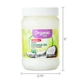 thumbnail image 6 of Great Value Organic Unrefined Virgin Coconut Oil, 29 fl oz, 6 of 7