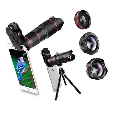 Phone Camera Lens, Best Keiyi 15X iPhone Camera Telephoto Lens kit Double (Best Camera For Iphone 4)