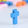 thumbnail image 2 of Miangastore 50Pcs Wood Cross Pendant For Diy Accessories And Jewelry Components In Multi, 2 of 9