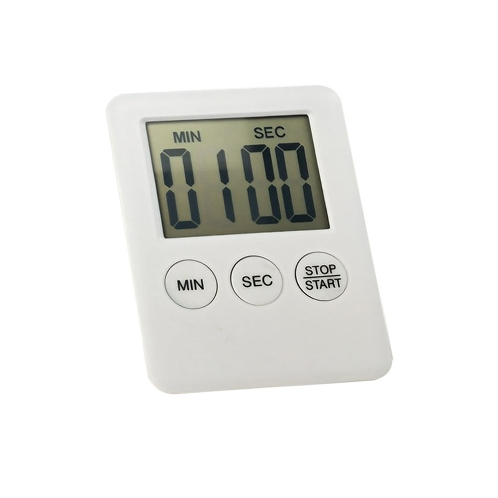 Digital Kitchen Timer, LCD Large Cooking Timer with Alarm Button, Count