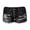 Black, variant on LYMAYTER Women Denim Shorts Trendy Button Shorts Low Waist Hole Denim Shorts Summer Tassel Jeans for S-2XL