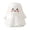 White2, variant on Pumpkin Flower Vase, Halloween Shelf Decor for Fireplace Mantel, Fall Thanksgiving Table Centerpiece Display