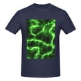 thumbnail image 4 of Bingfone Green Lightning Men'S Loose Fit Short-Sleeve Pocket T-Shirt, 4 of 7