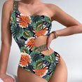 thumbnail image 3 of Conjunto de bikini con estilo para mujer, traje de baño de dos piezas con estampado relleno, ropa de playa OAVQHLG3B Store  lin121212, 3 of 3