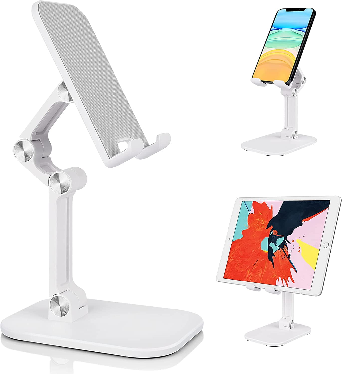Cell Phone Stand, Angle Height Adjustable Foldable Cell Phone Stand