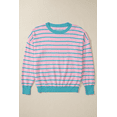 thumbnail image 5 of Ushdele Flirty Pink Stripes - Easy Fit Sweater, Your Style Staple!, 5 of 8