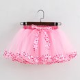 thumbnail image 2 of adviicd Skirts for Girls Toddler Girls Tutu Skirt Kids Solid Tiered Princess Party Layered Little Tulle Skirts for Girls (White,6-8 Years), 2 of 6
