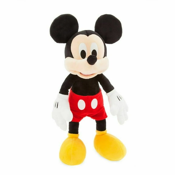 Disney Store Mickey Mouse Classic Plush Toy 17" H Stuffed Animal Doll