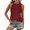 Red, variant on GDREDA Tank Tops Women Tank Tops For Women Sleeveless Eyelet Shirts High Crew Neck Cute Summer Loose Fit Top Women's Tanks & Camis Red,S