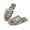 Aztec American Tribal Geometric, variant on Hunting Camo Maple Leaves Print Women Men Flannel Slippers, Slip on House Shoes Warm Breathable Fleece Slippers Open Toe House Shoes for Home Hotel, 6-7 Women/ 5-6 Men