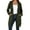 Green, variant on Airport Travel Ladies' Hoodie Women's Casual Long Hooded Zipper Sweatshirt Jacket for Autumn Winter Wear Full Sleeve Outerwear Comfortable Daily Outfit RD1 M