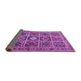 thumbnail image 2 of Ahgly Company Indoor Round Persian Purple Traditional Area Rugs, 8' Round, 2 of 4