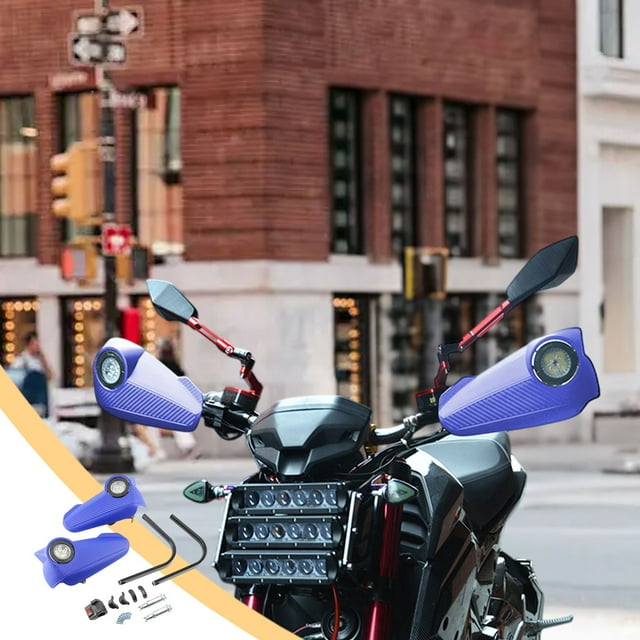 Accesorios para Modificación de Motocicletas: Correas Anticaídas, Luces, Protectores de Manos, Deflectores de Viento, Fundas para Manos.