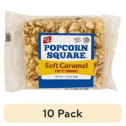 (10 pack) Kathy Kaye Caramel Popcorn Square, 8 Ct (1.25 Oz. Squares)
