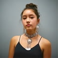thumbnail image 3 of Pendientes colgantes étnicos Sunnimix Bohemio Borla, 3 of 8