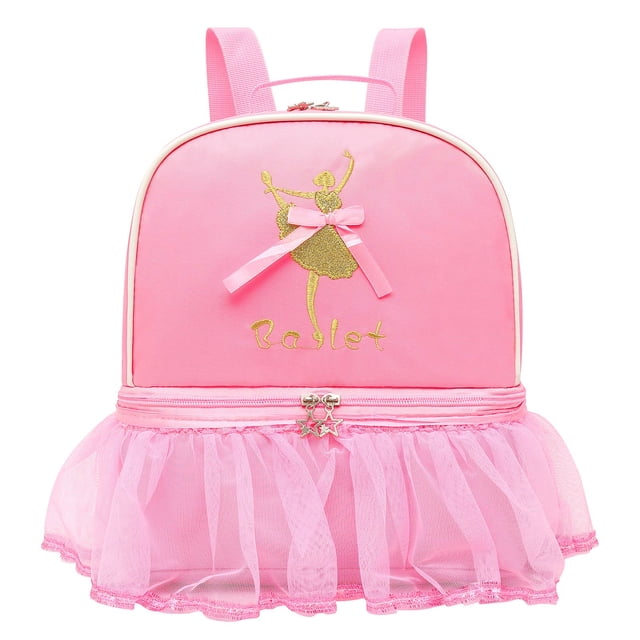 Mochila Dorlubel Cute Ballet Dance Tutú para niña, color rosa