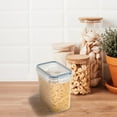 thumbnail image 4 of Shldybc Rectangle Food Storage Container, Single Transparent Plastic Storage Tank, Kitchen Sealed Jar With Lid Moisture Fresh-keeping Box - Kitchen Must Haves for Sugar & Dry Food Storage, 4 of 6