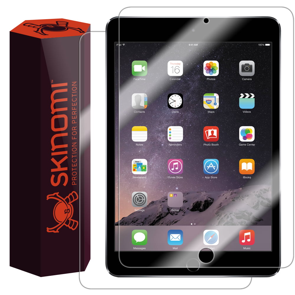 Skinomi Full Body Brushed Steel Skin+Screen Protector for Apple iPad Mini 2 2013 