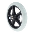 thumbnail image 2 of 1pc 7"""" Solid Wheelchair Front Wheel Caster Supplies with 5/16'' Bea 7inch, 2 of 8