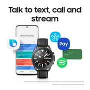 Samsung Galaxy Watch 3 45mm Titanium BT - Mystic Black - SM-R840NTKAXAR