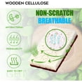 thumbnail image 3 of Natural Plant Based Scrub Sponge 15Pack, Palm Fiber Scrubbing Sponge with Non Scratch Biodegradable Compostable Sponges,Durable No Smell Dishwashing Kitchen Scrubber, 3 of 7