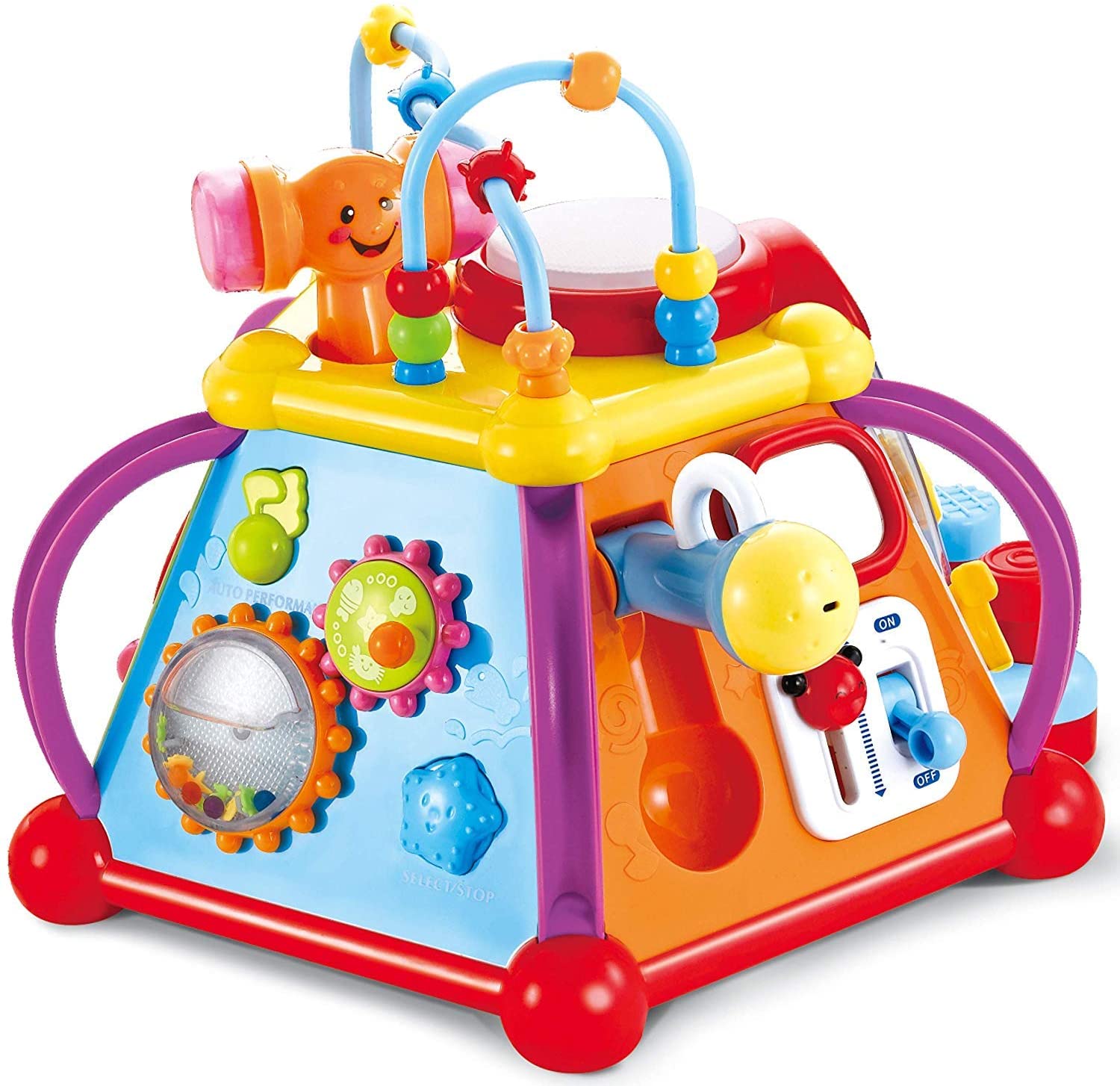 DecorX Baby Toddler Activity Center Musical Activity Cube Play Learning
