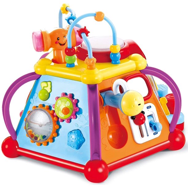 DecorX Baby Toddler Activity Center Musical Activity Cube Play Learning
