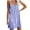 Blue, variant on IROINNID Women's Sleeveless Shift Dress Round Neckline Casual Striped Ladies Cami Mini Dress Regular Stripes Dress