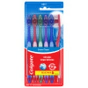 Colgate Extra Clean Toothbrush, Soft Bulk Toothbrush Pack, 6 Pack