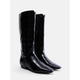 thumbnail image 4 of Scoop Women's Faux Croc Flat Tall Boots, 4 of 8