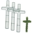 thumbnail image 5 of 3-Pack Metal Wire Wreath Frames for Floral Arrangements, Easter, Wedding, Funeral, Church & Christmas Tree Decor, 5 of 8