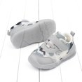 thumbnail image 5 of Otqutp Children Sneakers Boys and Girls Children Sneakers Breathable Hook Loop Non Slip Soft Sole Sneakers for 0 to 24Months, 5 of 8