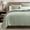 Patchwork-sage Green, variant on 100% Cotton Quilt Patchwork Full/Queen Size, Taupe Farmhouse Bedspread Coverlet Pre Washed Soft Breathable, Lightweight All Season Bedding Set
