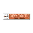 thumbnail image 2 of Chevy Corvette Garage Name Novelty Sign, Metal Wall Decor - 4x18 inches, 2 of 4