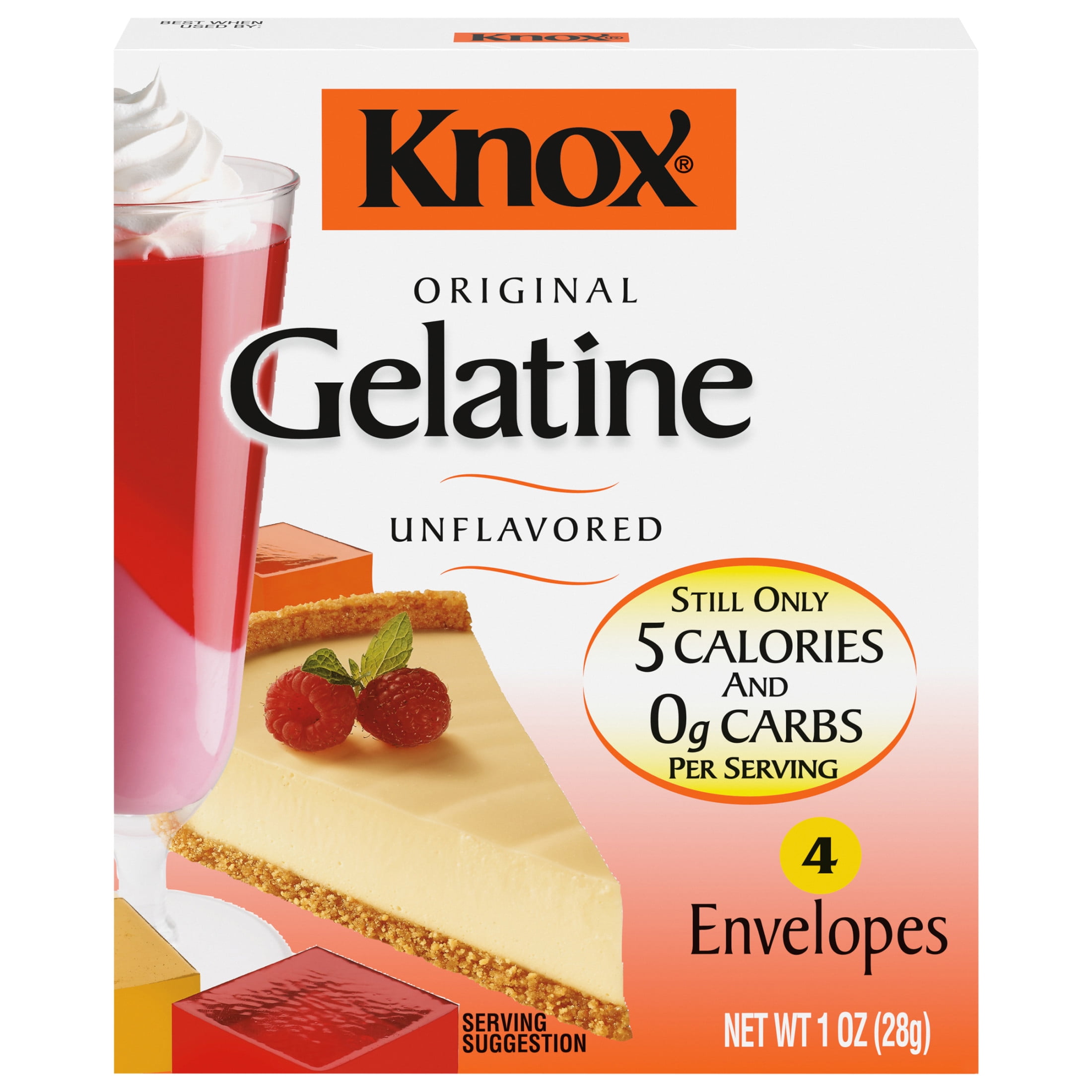 Knox Original Unflavored Gelatin (Pack of 2) - Walmart.com