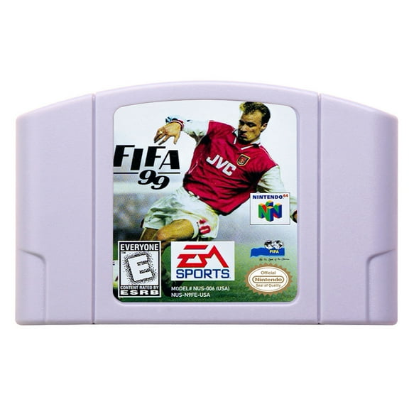 Video Games Compatible for the n64 console, replacement cartridge for FIFA 99 NTSC