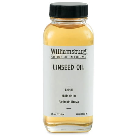UPC: 0877463008009 | Williamsburg Handmade Oils Linseed Oil 4 oz.