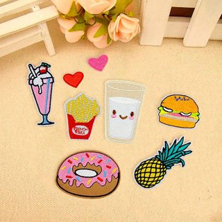 SEWACC 5pcs Decals Sew on Patch Flower Patches Iron on Patches Clothes  Patches for Holes Patches for Clothes Applique Embroidered Patches Iron on