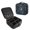 Celestial Star Map, variant on Makeup Train Case with Adjustable Dividers,Cosmetic Bag Portable Portability Bag Case Gifts Colorful Swirl