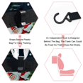 thumbnail image 3 of Christmas Car Trash Can: Foldable with Lid, Leak-Proof, Hanging Storage Bag - Trash Can for Car, Car Garbage Can, 3 of 6