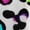 CZC157, variant on Colorful Leopard Print Pattern Women Dress V-Neck Short Sleeve Flowy Swing Party Midi Dress