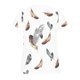 thumbnail image 5 of Blusa de camiseta con estampado de cuello en V de manga corta informal de verano a la moda para mujer Pompotops qwe24615, 5 of 5