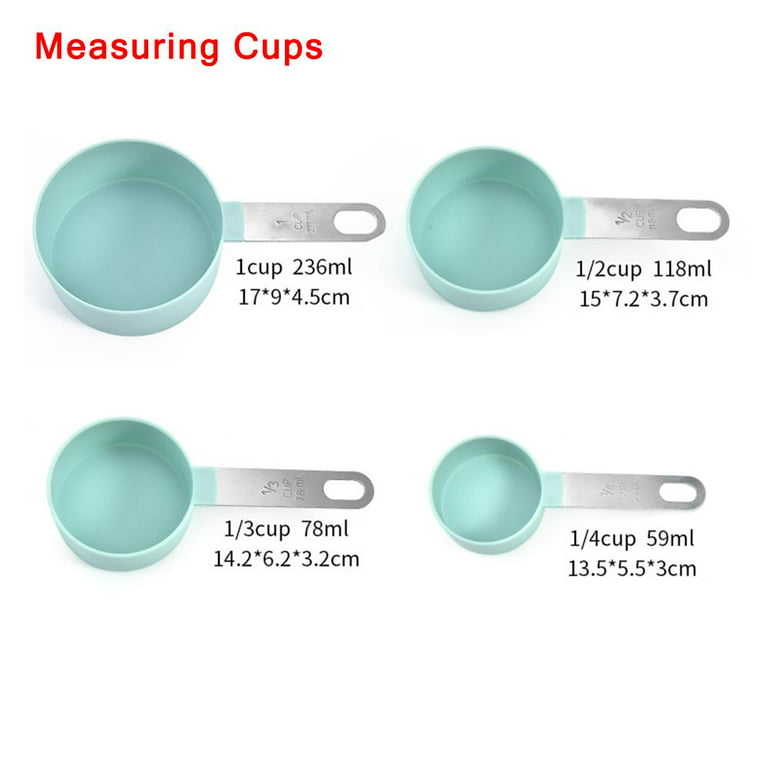 IMSHIE 2pcs Adjustable Measuring Cups And Spoons Kitchen Tools