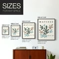 thumbnail image 4 of Matisse CDII in Black Solid Wood Framed Print No Nail Hanging, 4 of 6