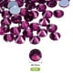 thumbnail image 2 of Uxcell Rhinestones Hotfix de Cristal de Fondo Plano para Decoración de Ropa DIY Púrpura Oscuro 3.2mm, 2 of 5