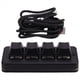 thumbnail image 3 of MK424BT Mini Teclado Personalizado de 4 Teclas con Interruptor Azul MecáNico, ConexióN Bluetooth + USB para Juegos de Oficina, Multimedia A, 3 of 5