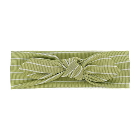 

Aayomet Toddler Baby Boys Girls Ribbed Striped Bow Hairband Headwear Headband Holiday Bows for Girls