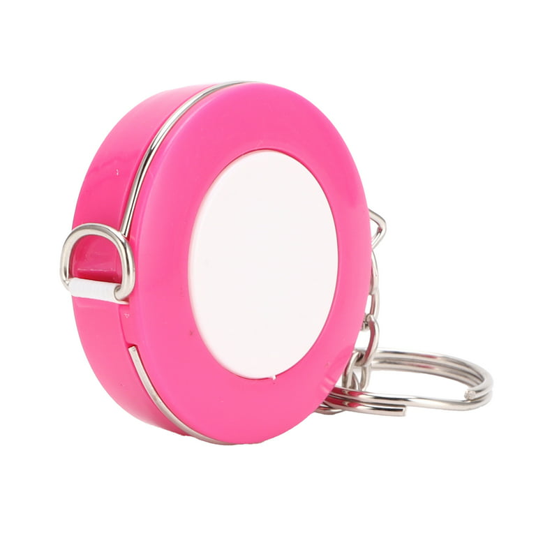 Uxcell Cloth Tape Measure Retractable Measuring Tape Soft Dual Sided  Plastic Pink 1pcs